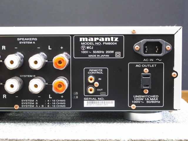 PM8004 marantz - 中古オーディオ 高価買取・販売 ハイファイ堂