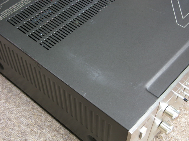 昭和レトロアンプ　Aurex SB-420 アンプ 音出し確認済（ジャンク？！） TOSHIBA Aurex プリメインアンプ SB-420の修理 ―その1― - Tomの