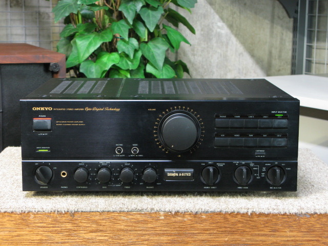 Integra A-817XD ONKYO - 中古オーディオ 高価買取・販売 ハイファイ堂