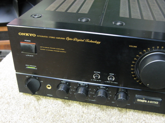 Integra A-817XD ONKYO - 中古オーディオ 高価買取・販売 ハイファイ堂