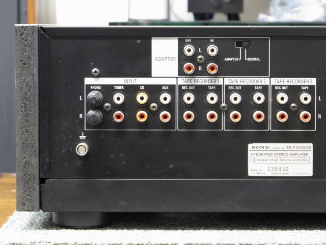 Ｖ*Ｏ様 SONY ソニー TA-F333ESX AVアンプ オーディオ機器 格 SONY TA-F333ESX プリメインアンプ 紹介 #SONY #333ESX