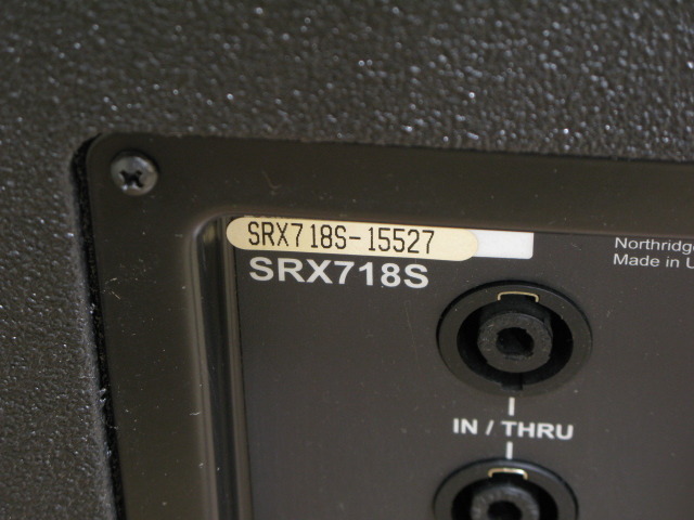 SRX718S JBL - 中古オーディオ 高価買取・販売 ハイファイ堂