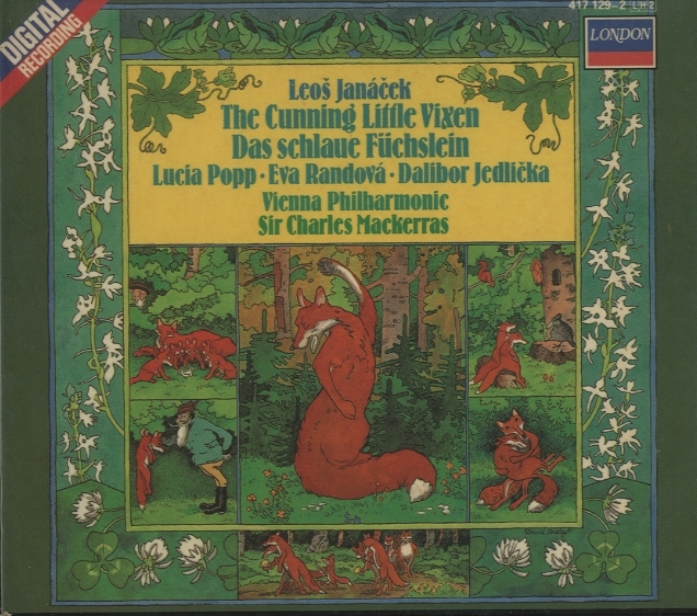 オペラヴォーカルスコア　利口な女狐の物語　ヤナーチェク ヤナーチェク：歌劇「利口な女狐の物語」 ヤナーチェク - 中古