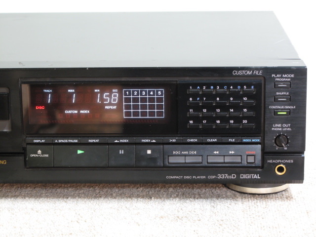CDP-337ESD SONY - 中古オーディオ 高価買取・販売 ハイファイ堂