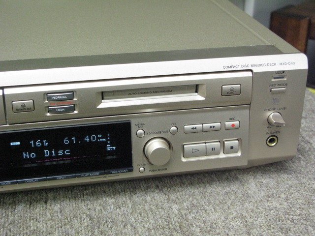 MXD-D40 SONY - 中古オーディオ 高価買取・販売 ハイファイ堂