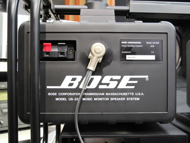 BOSEボーズ程度良好！US-25A US25Sメンテナンス済み一式 交渉あり！ BOSEボーズ入手困難程度良好！US-25A US25Sメンテナンス済み一式