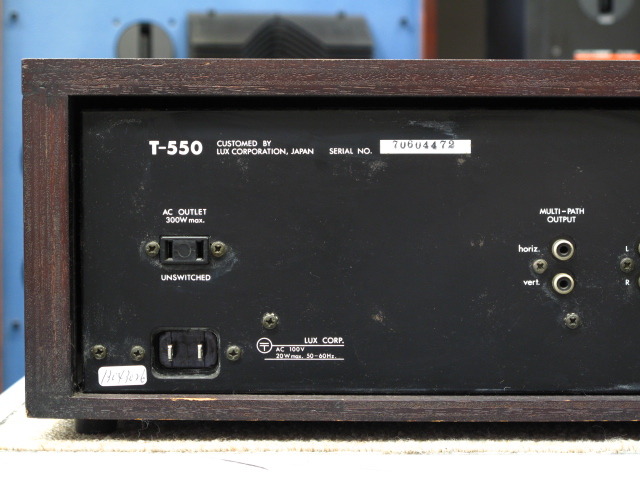 T-550 LUXMAN - 中古オーディオ 高価買取・販売 ハイファイ堂