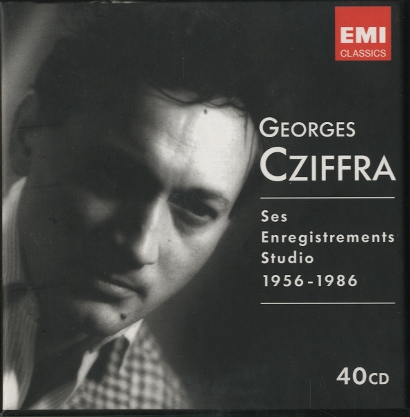 THE COMPLETE STUDIO RECORDINGS 1956-1986/GEORGES CZIFFRA J.S.