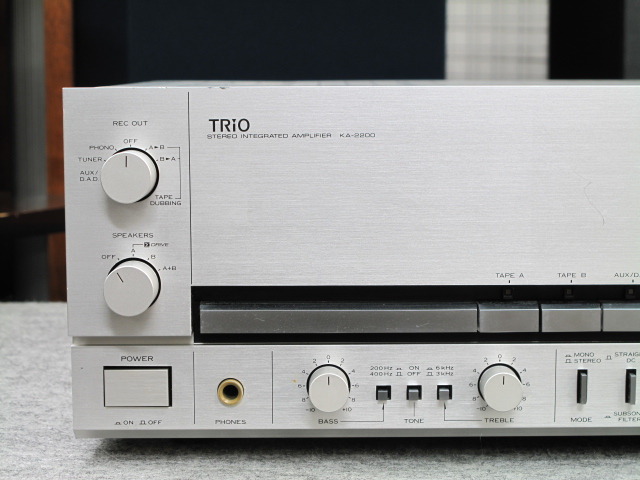 ☆名機 ヴィンテージアンプ TRIO KA-2200 Σドライブ 定価15.8万