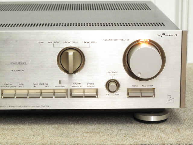 L-410 LUXMAN プリメインアンプ 整備済み動作品 L-410 LUXMAN