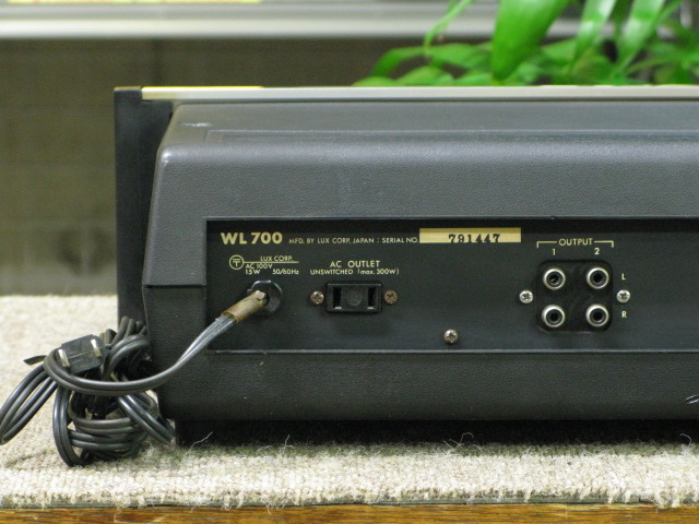 LUXMAN ラックスマン AM/FMチューナー WL500★中古 WL700 LUXMAN - 中古オーディオ 高価買取・販売 ハイファイ堂