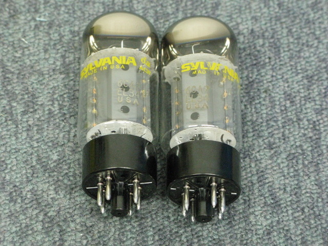 6CA7/EL34 SYLVANIA - HiFi-Do McIntosh/JBL/audio-technica/Jeff