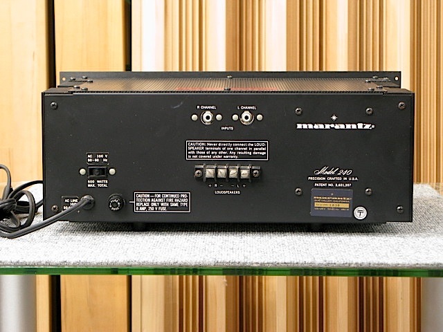 Marantz Model 240 パワーアンプ　マランツ　ヴィンテージ マランツ Marantz 240 パワーアンプ