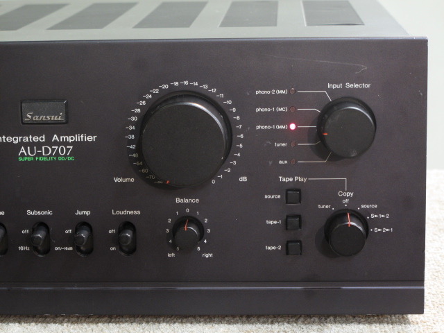 AU-D707 SANSUI - HiFi-Do McIntosh/JBL/audio-technica/Jeff