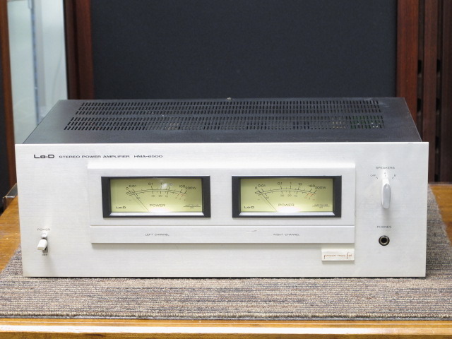 Lo-D HMA-6500 パワーアンプ 日立 - Lo-D HMA-6500 パワーアンプの通販 by クルミ's shop