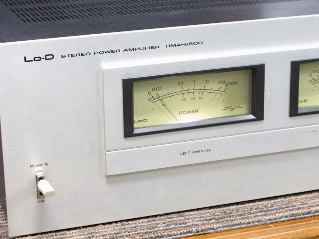 ★Lo-D ステレオアンプ HMA-6500 ローディ Used★ ☆Lo-D ステレオアンプ HMA-6500 ローディ Used☆ Yahoo!オークション