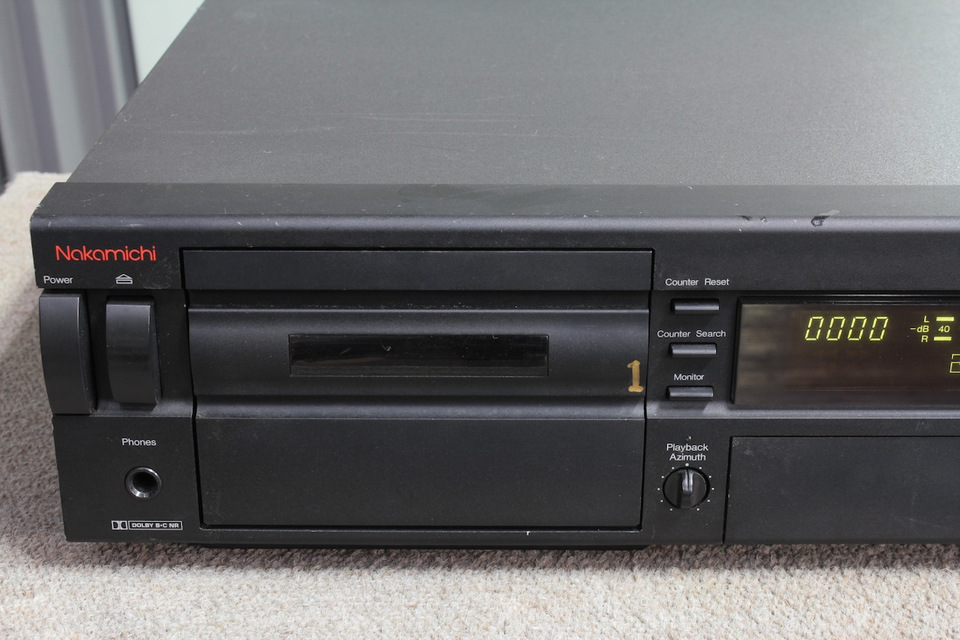 CASSETTE DECK1 NAKAMICHI - HiFi-Do McIntosh/JBL/audio-technica