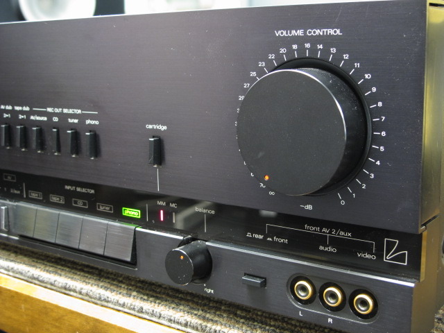ALPINE/LUXMAN ステレオアンプ LV-105u ALPINE／LUXMAN LV-105 ステレオアンプ