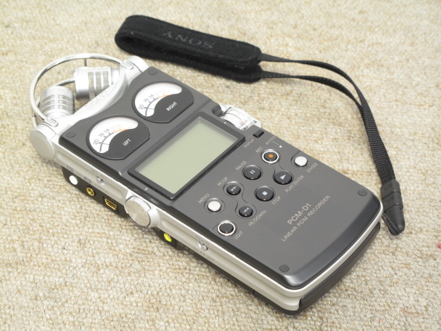 SONY リニアPCMレコーダー PCM-D1 電源アダプタ無し（2.8MHz/1bitのDSD 