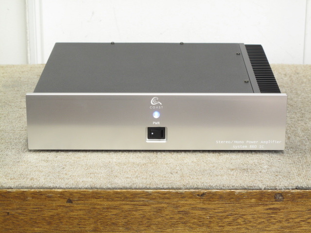 【希少】Coast System 860IC ステレオパワーアンプユウ電子 希少】Coast System 860IC ステレオパワーアンプユウ電子 希少