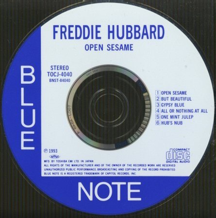 OPEN SESAME/FREDDIE HUBBARD FREDDIE HUBBARD - 中古オーディオ 高価