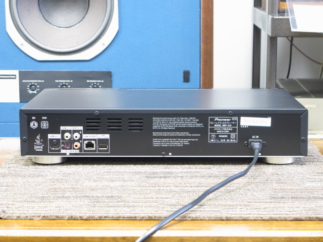 プレーヤー Pioneer BDP-440 Pioneer BDP-440 Multi-System Blu-ray 3D Disc Player BDP-440 B&H
