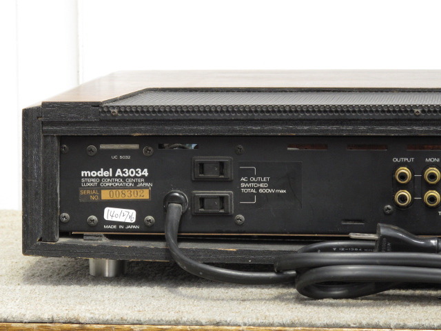 LUXKIT A3034 真空管 プリアンプ A-3034 ラックスキット ラックスキット LUXKIT A3034 真空管プリアンプ