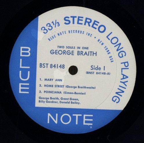 TWO SOULS IN ONE/GEORGE BRAITH GEORGE BRAITH - 中古オーディオ 高価