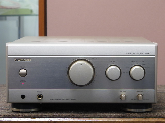 サンスイ　A-α7＋T-α7 サンスイ A-α7＋T-α7 SANSUI A-α7の仕様 サンスイ