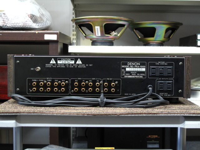 PRA-1000 DENON - 中古オーディオ 高価買取・販売 ハイファイ堂