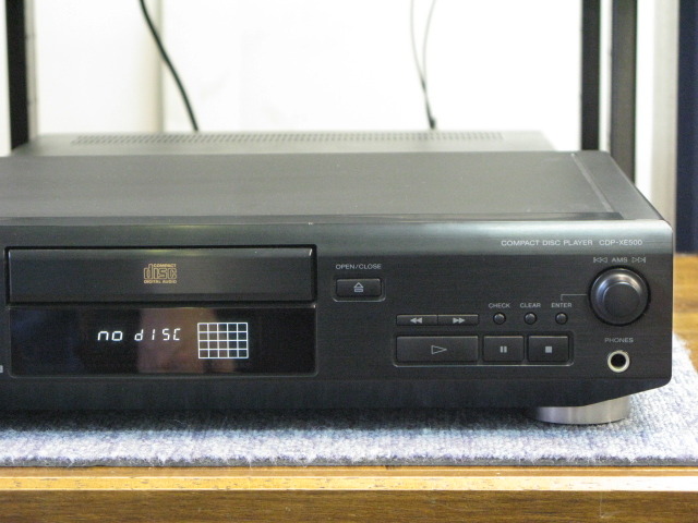 CDP-XE500 SONY - 中古オーディオ 高価買取・販売 ハイファイ堂