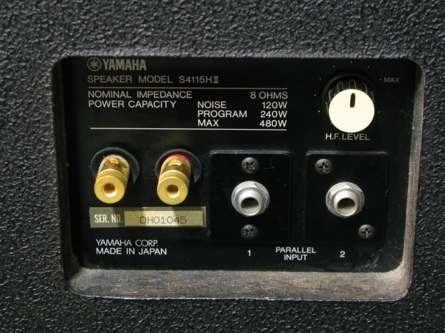 YAMAHA4115H2 2本 引取り可能な方のみ、値下 【公式通販】 YAMAHA4115H2 2本 引取り可能な方のみ、値下 【公式通販】