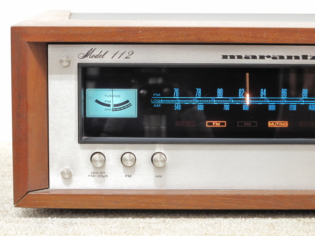 美品！　マランツ　marantz model112 マランツチューナー Marantz Model112 マランツ モデル112 AM/FMチューナー - メルカリ