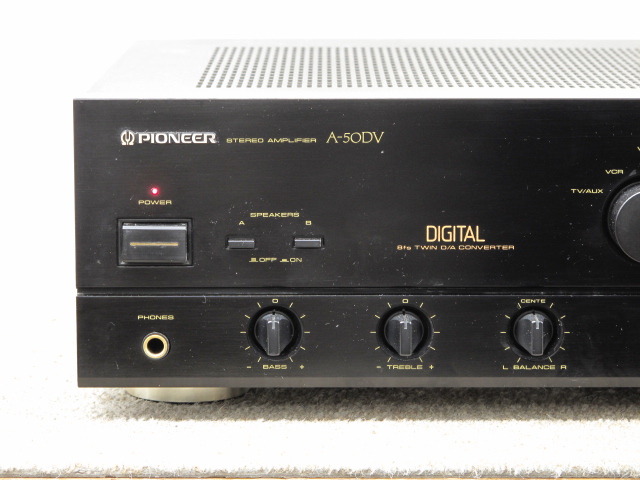 Pioneeer　A-515VにDACを搭載　A-50DV 正常動作中アンプ中古 A-50DV PIONEER - 中古オーディオ 高価買取・販売 ハイファイ堂