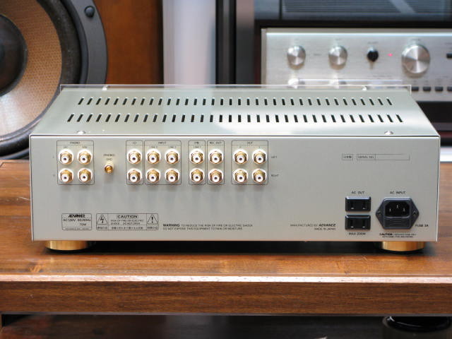 アドバンス管球式プリアンプ 08T-EQ ADVANCE 08T-EQ 08T-EQ◇完動作高