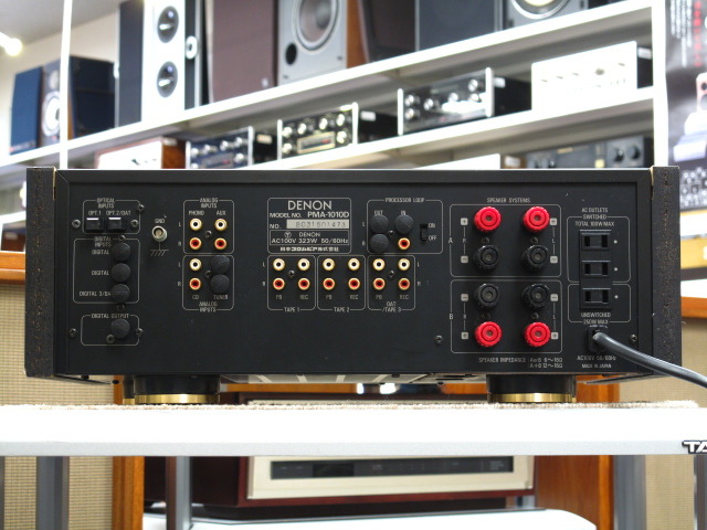 【1987年定価¥178.000】DENON PMA-1010Dプリメインアンプ 高額買取実施中!!】DENON PMA-1010D デノン デンオン D/A