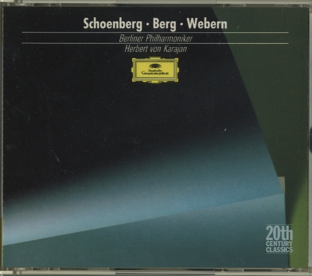 新ウィーン派管弦楽作品集/カラヤン シェーンベルク/ベルク/ヴェー