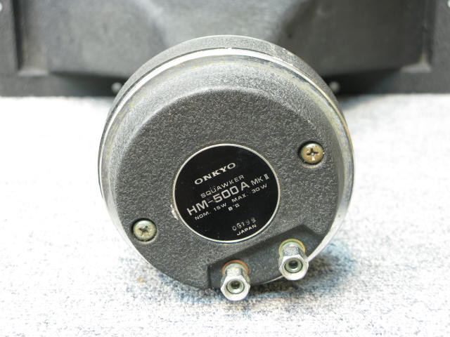 ONKYO オンキョー HM-500A MKⅡ ホーン スピーカー ペア オンキョー