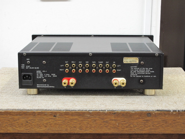 ECI-1 Electro companiet - 中古オーディオ 高価買取・販売 ハイファイ堂