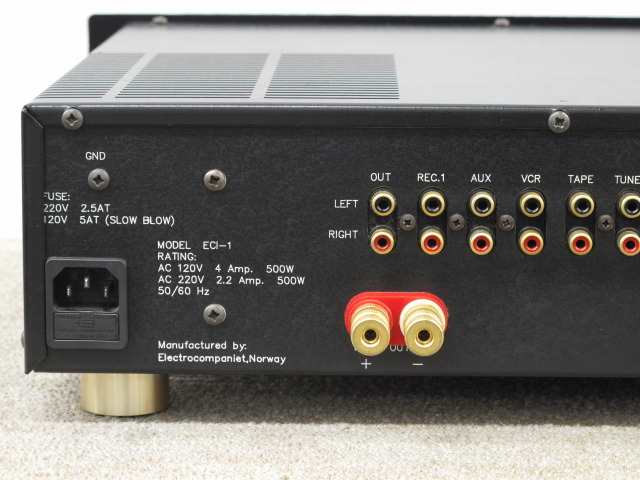 ECI-1 Electro companiet - 中古オーディオ 高価買取・販売 ハイファイ堂