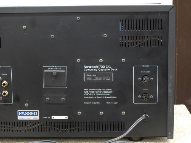 Nakamichi ELITETWS700ANC ケース付き 憧れの「Nakamichi」！耳元に響くナカミチイヤホン！-TWS700 - 50th