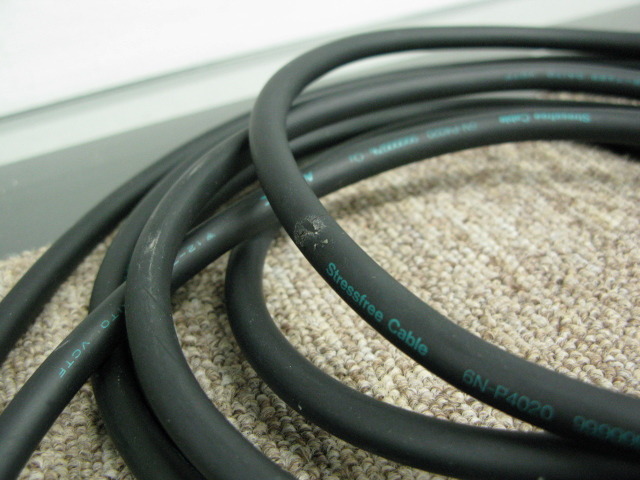 6N-P4020 ACROTEC 電源ケーブル 約1.5m コネクタ新品 Acrotec Stressfree Cable 6N-P4020/3m（中古）【楽器検索