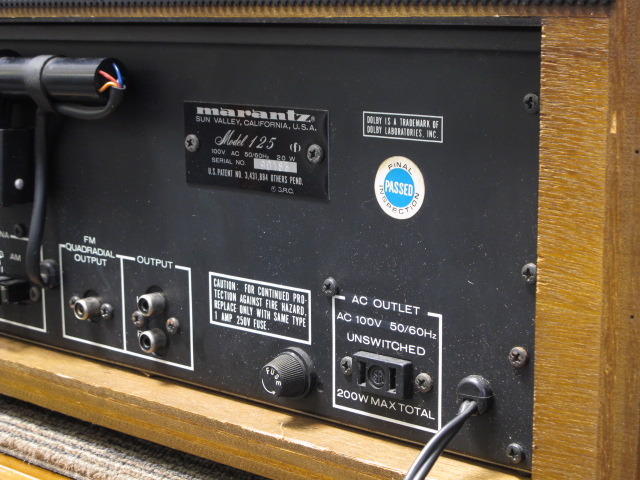 通電確認のみ】Marantz Model125 ラジオチューナー 通電確認のみ