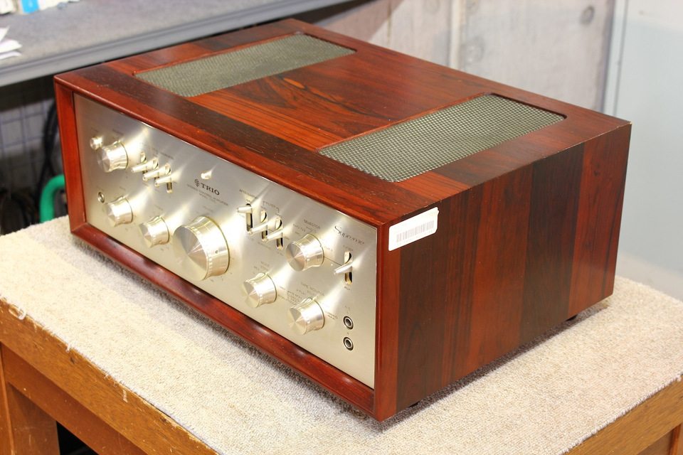 TRIO 700C 　コントロールアンプ　オーバーホール、チューンナップ済み！ TRIO 700C コントロールアンプオーバーホール、チューンナップ済み！