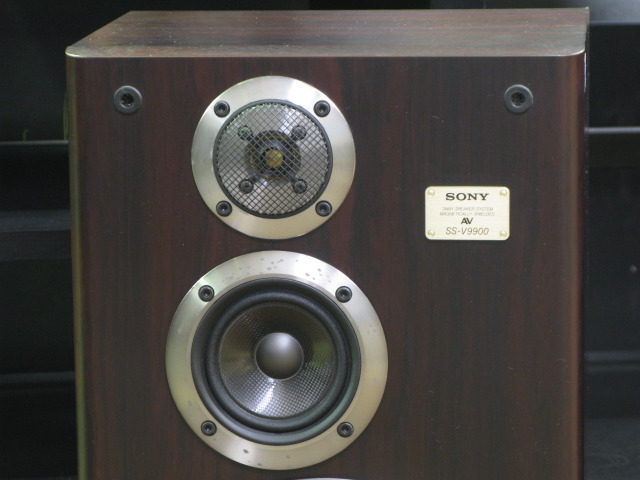 【動作未確認】SONY　ソニー　スピーカー　SS-V9900 動作未確認】SONY ソニー スピーカー SS-V9900 - メルカリ