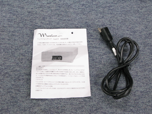 HPA20 MUSICA - 中古オーディオ 高価買取・販売 ハイファイ堂