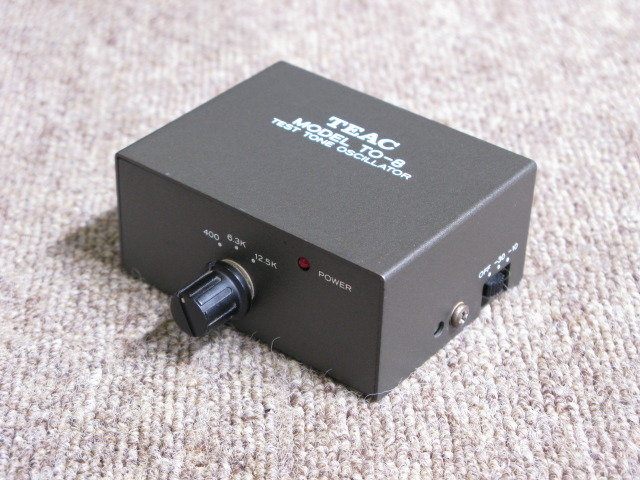 TEAC TO-8 テストトーンオシレーター TEAC MODEL TO-8 テストトーンオシレーター 発振器 - メルカリ