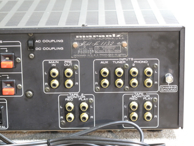 Model 1152 marantz - 中古オーディオ 高価買取・販売 ハイファイ堂
