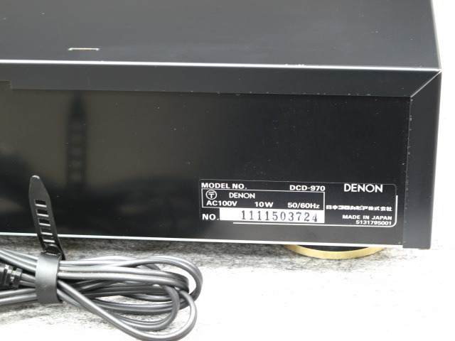 Z493 DENON DCD-970 CDプレイヤー ラムダS.L.C