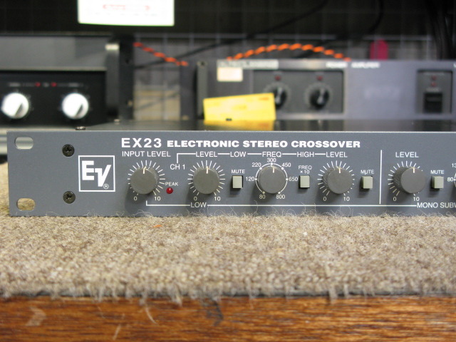 Electro-Voiceの電子ステレオクロスオーバー、EX23 Electro-Voiceの電子ステレオクロスオーバー、EX23 Electro-Voice EX23